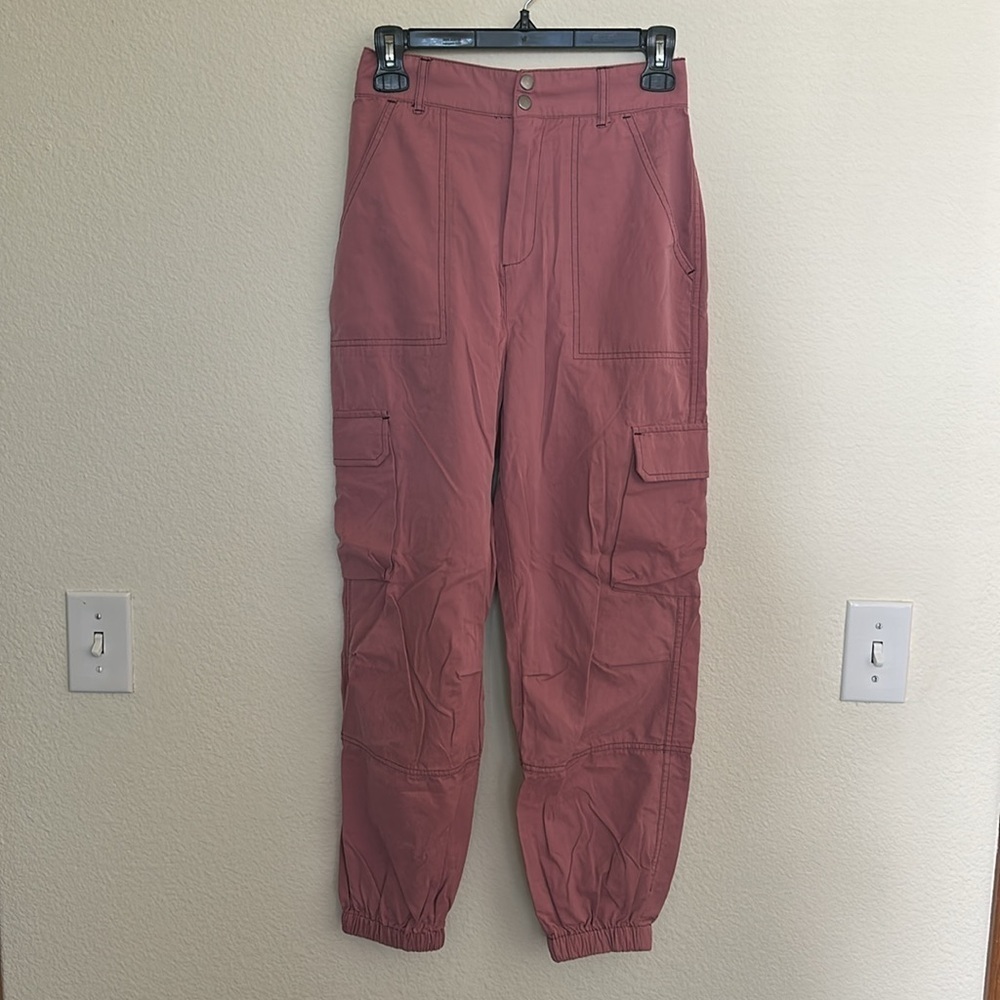 Wild Fable Cargo Jogger - Mauve Pink